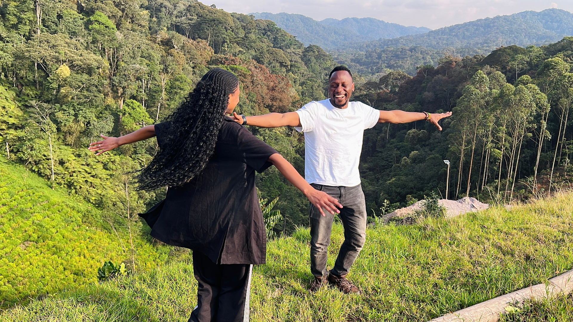 Bwindi · Among the rolling green hills