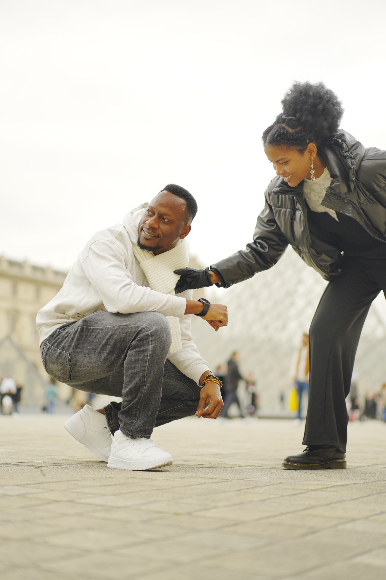 Paris · A moment at the Louvre